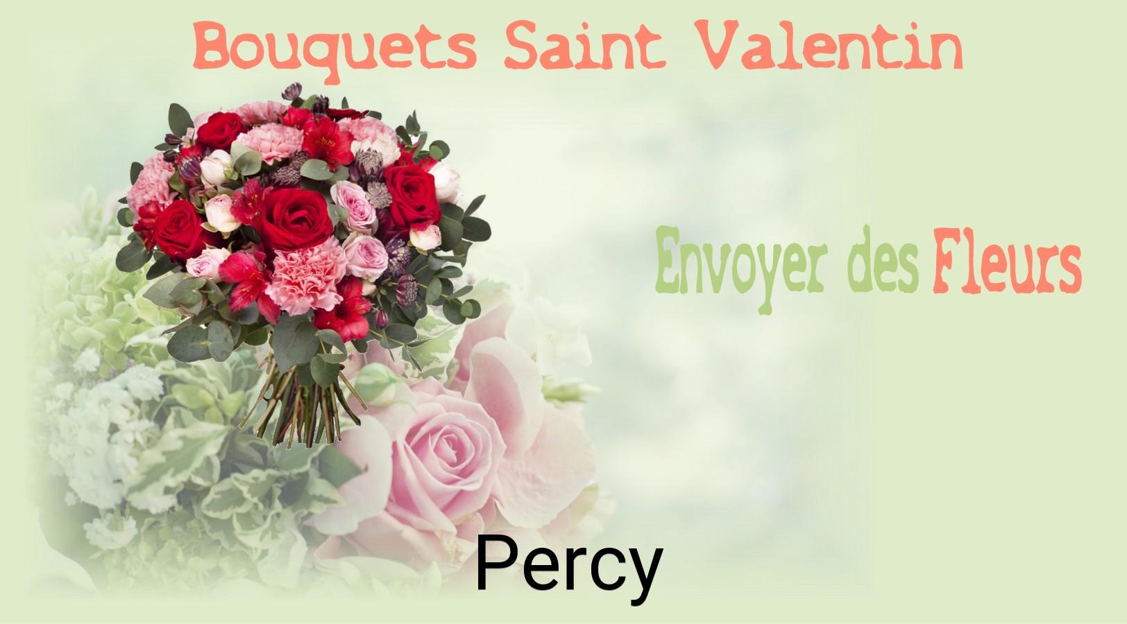 Roses de Saint-Valentin livrées à Percy